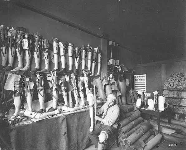 Artificial Limb Company, Minnepolis, 1918.