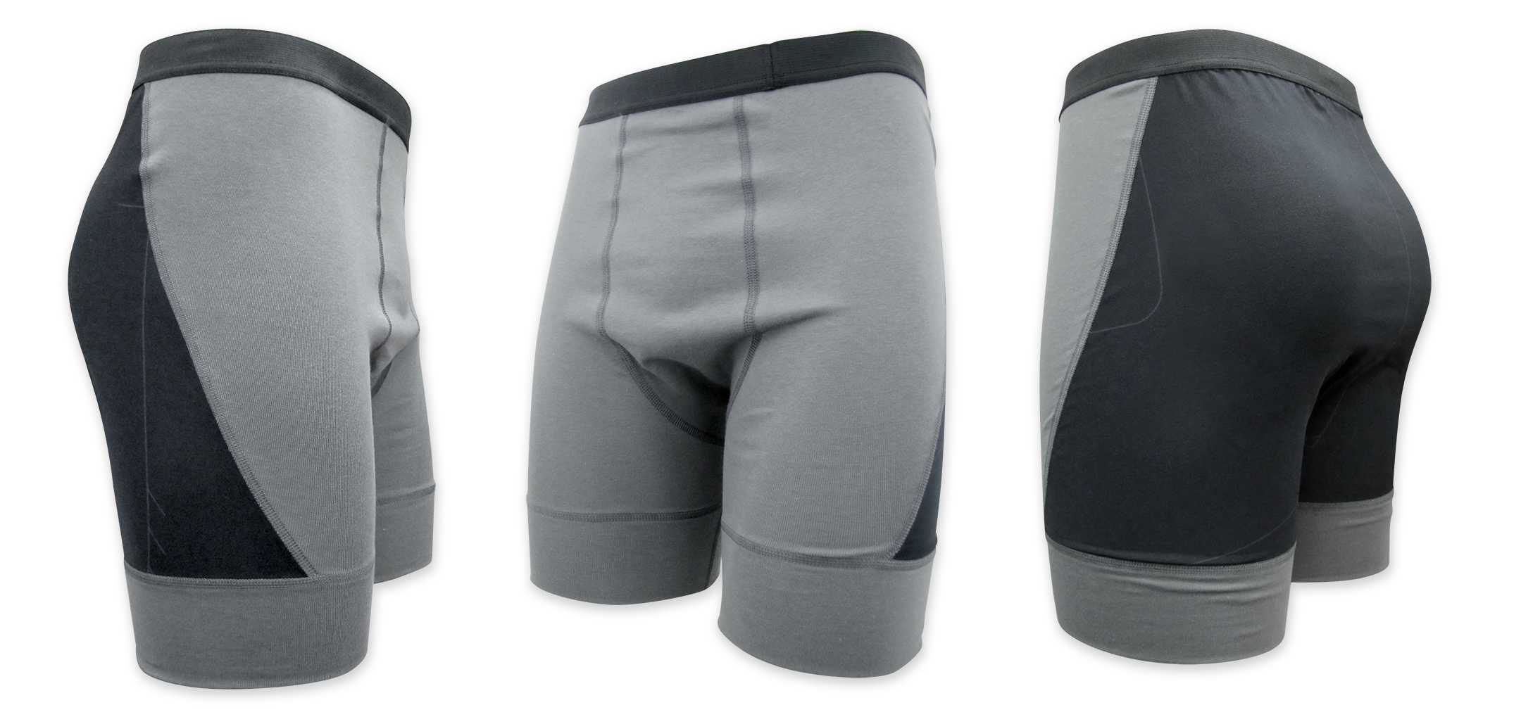 GlideWear SkinProtection Underwear, featuring a dual layer low friction zone