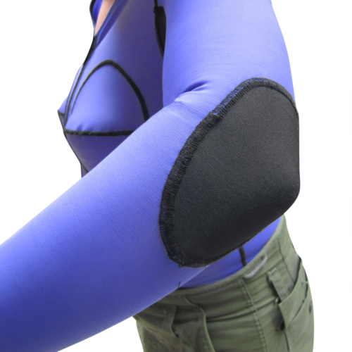 GlideWear-burn-compression-garment-elbow-area-application